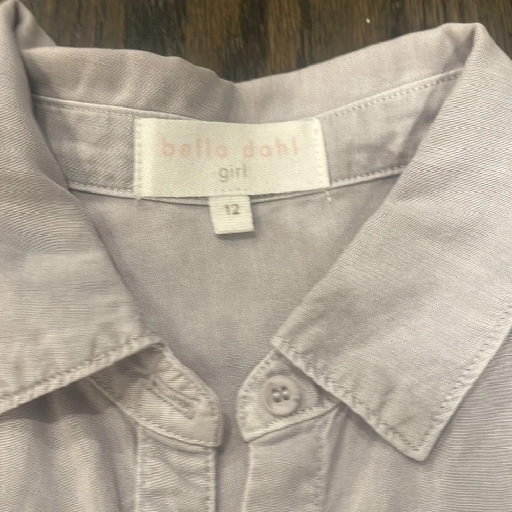 Bella Dahl Girl’s Shirt dress NWT - Picture 2 of 6